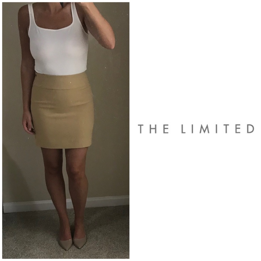 The Limited Camel Tan Mini-Skirt, sz 4